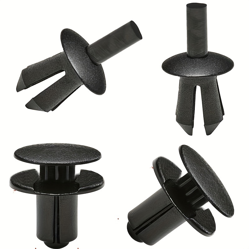  ZKFAR 8 PCS Rivet Tree Shape Rivets, Bumper Plug Clamps, Car  Hole Plastic Rivet Fasteners, Fixed Rivet A16, Used for Car Ceiling, Trunk,  Decorative Board Fixed (Black) : Automotive
