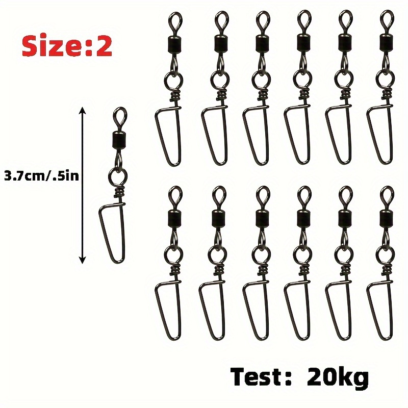 220pcs 8 Shape Swivel Ring Connector Set Alloy Swivel - Temu Canada