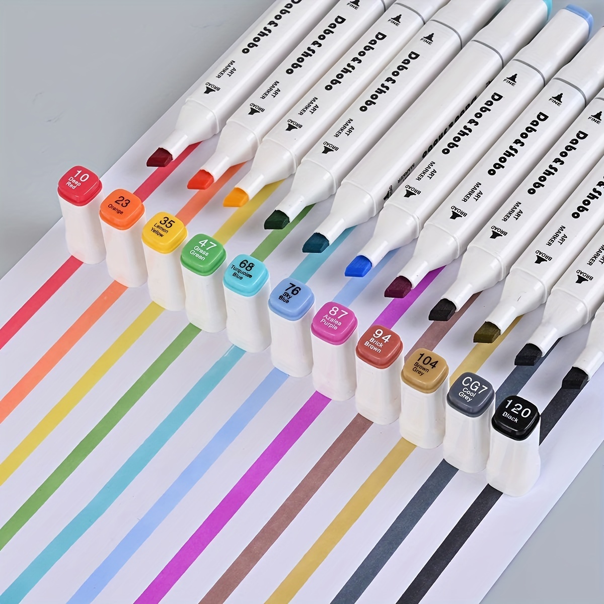 60 Colors Dual Tip Alcohol Markers Art Markers Set Art - Temu United Kingdom