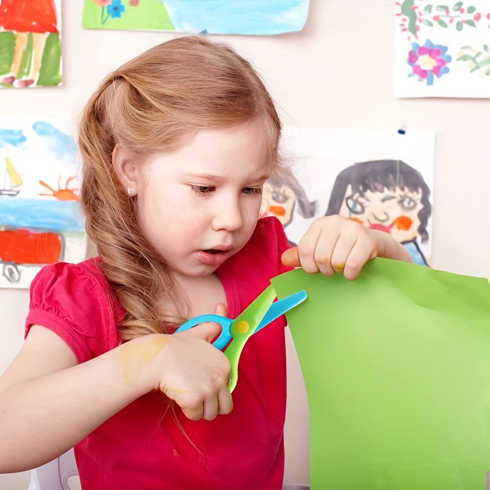 Toddler Scissors, 3PCS Preschool Scissors for Kids Age 3, Kids