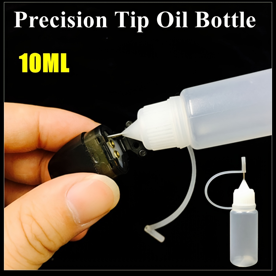 Precision Needle Tip Glue Bottle Empty Dropper Bottles - Temu