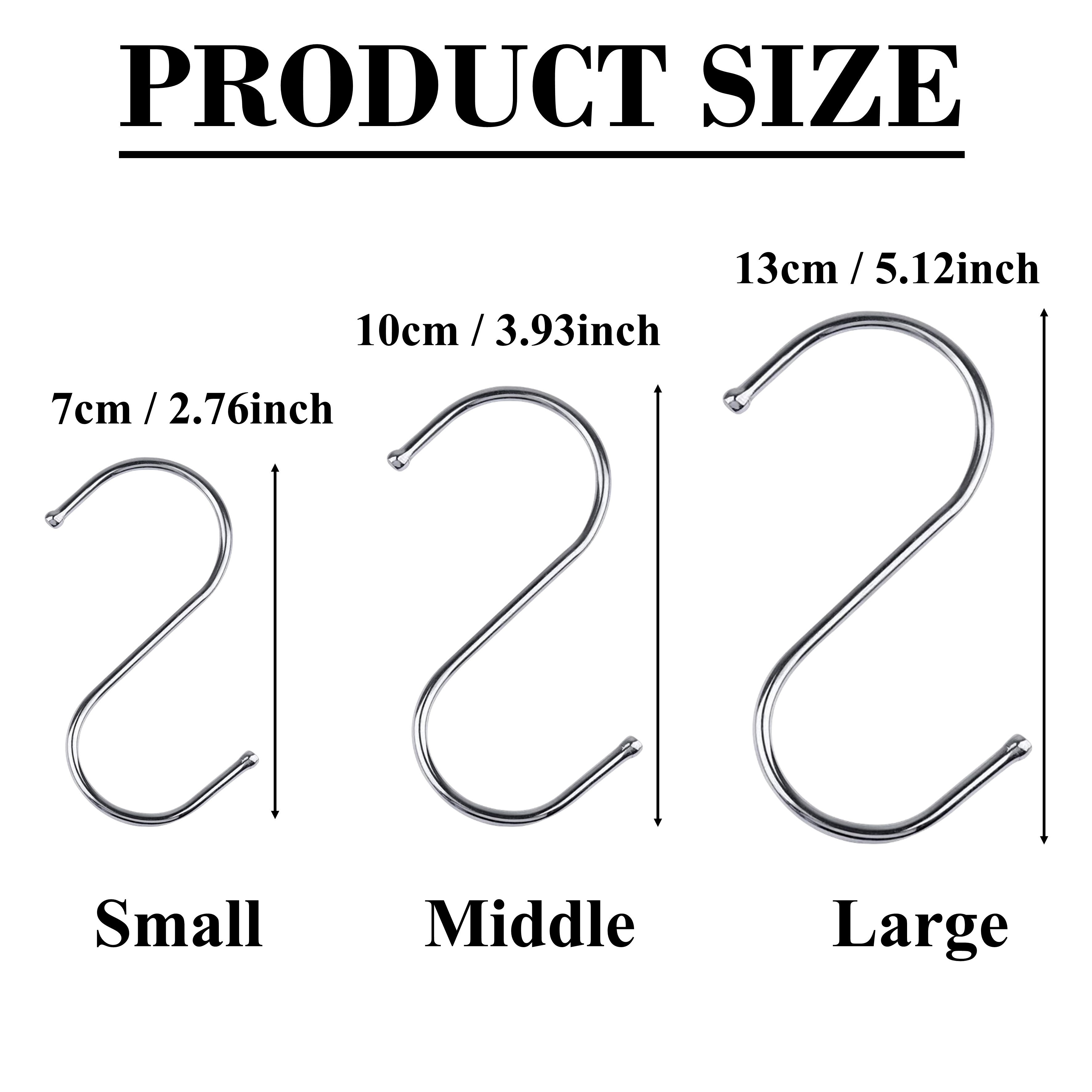 Stainless Steel S shaped Hooks Heavy Duty Metal Hooks - Temu