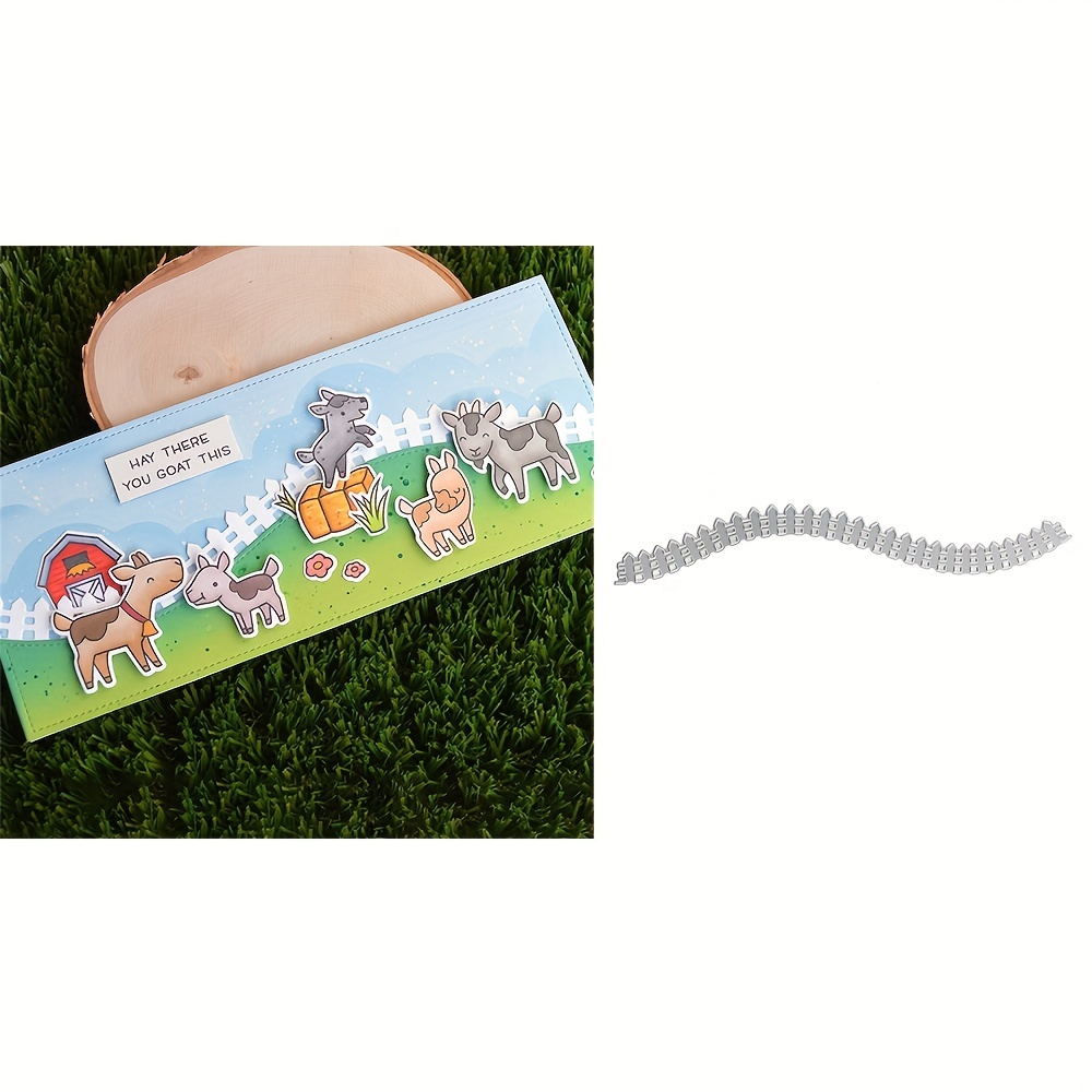 Slimline Scalloped Oval Metal Cutting Dies - Carbon Steel Craft Stencils For Scrapbooking