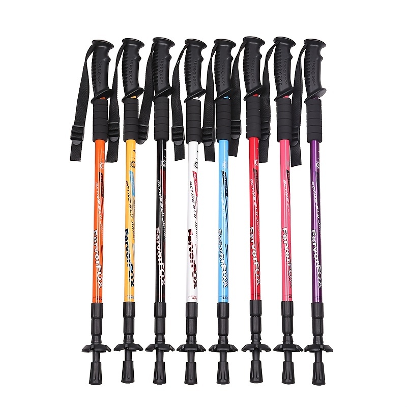 Lightweight Telescopic Walking Pole For Hiking And Camping - Temu Canada