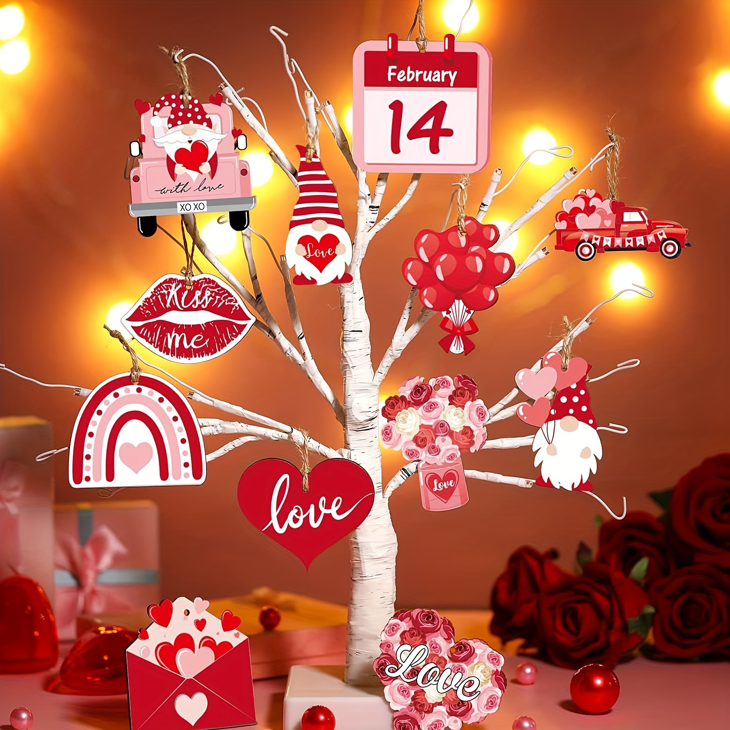 Valentine's Day Tree Decorations