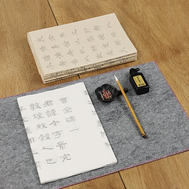 Chinese Calligraphy Brush Writing Rice Paper Chinese - Temu