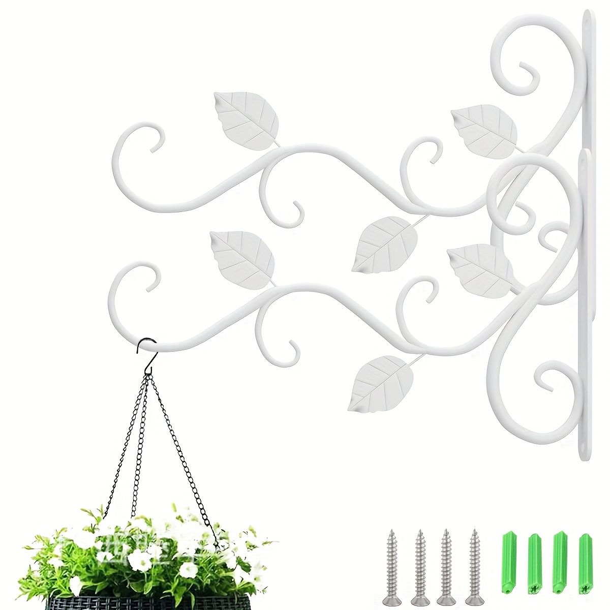 6pcs Swivel Hooks Clips S Hook Clips For Hanging Planters Wind Spinners  Wind Chimes Crystal Bird