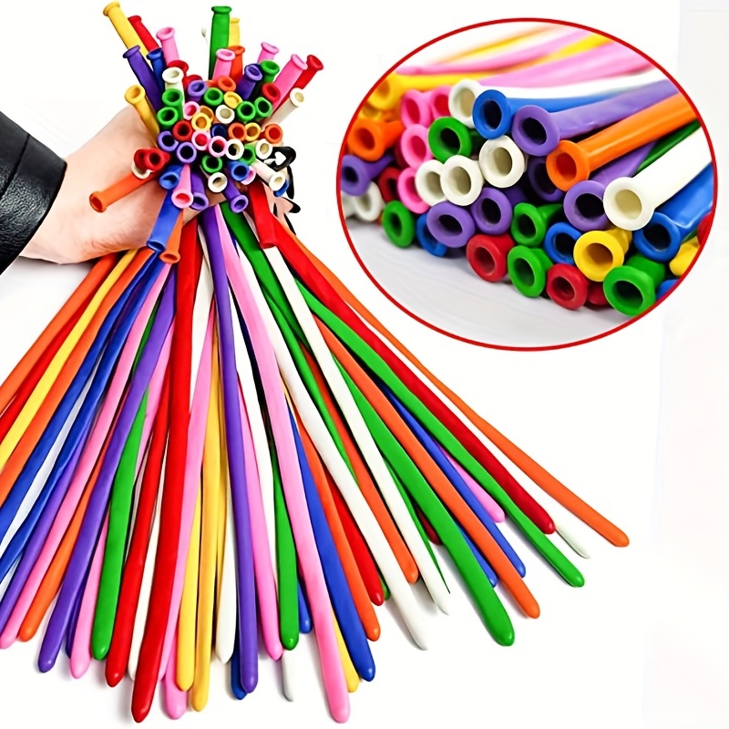 100pcs Ballons Magiques Longs Colorés En Latex, Ballon Animal Torsadé  Bricolage, Ballons De Qualité Supérieure Pour Les Débutants, Décorations De  Fête De Carnaval Pour Enfants - Temu Belgium