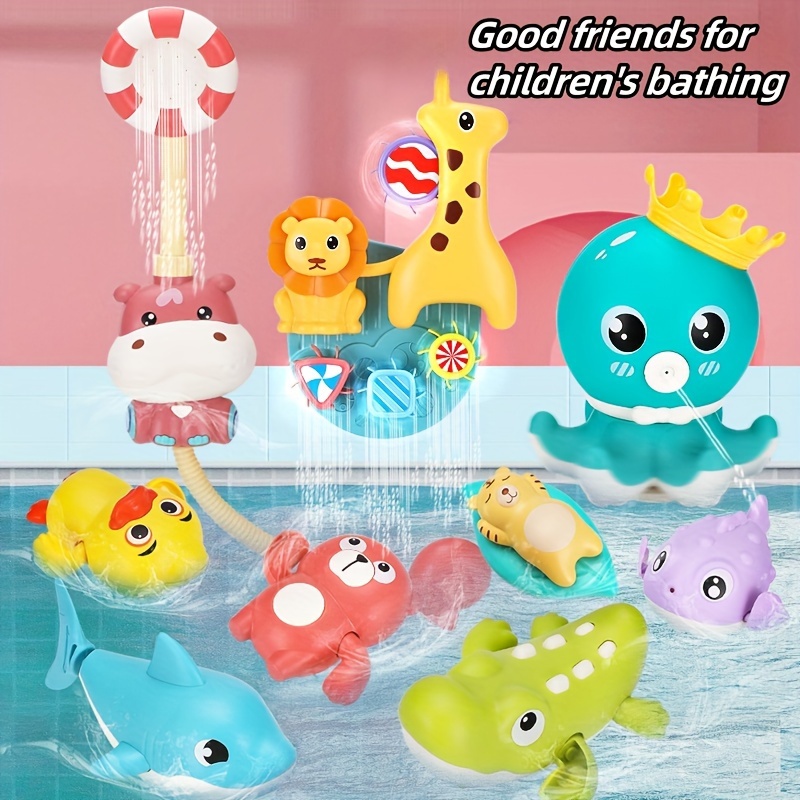  Hape Fuente de música de juguete de baño, bañera de ballena, 2  modos de juego, juguete con música, juguete de ducha de baño para niños  pequeños : Juguetes y Juegos