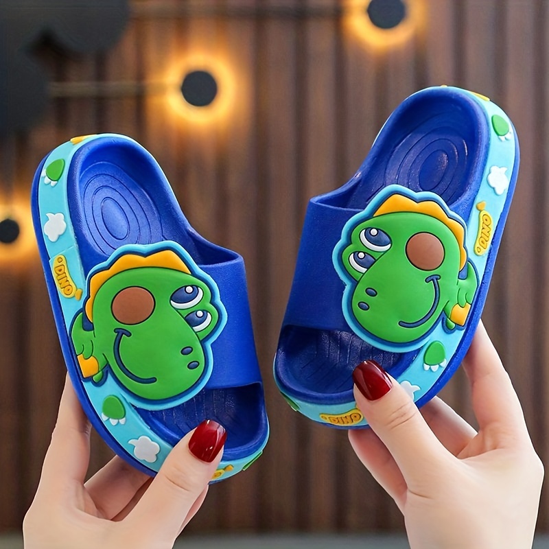 Boys Girls Slippers Sliders Sandals Children Beach Summer Slipper Bathroom  Pool Shower Anti-slip Flip Flops Indoor & Outdoor Shoes For Aldult