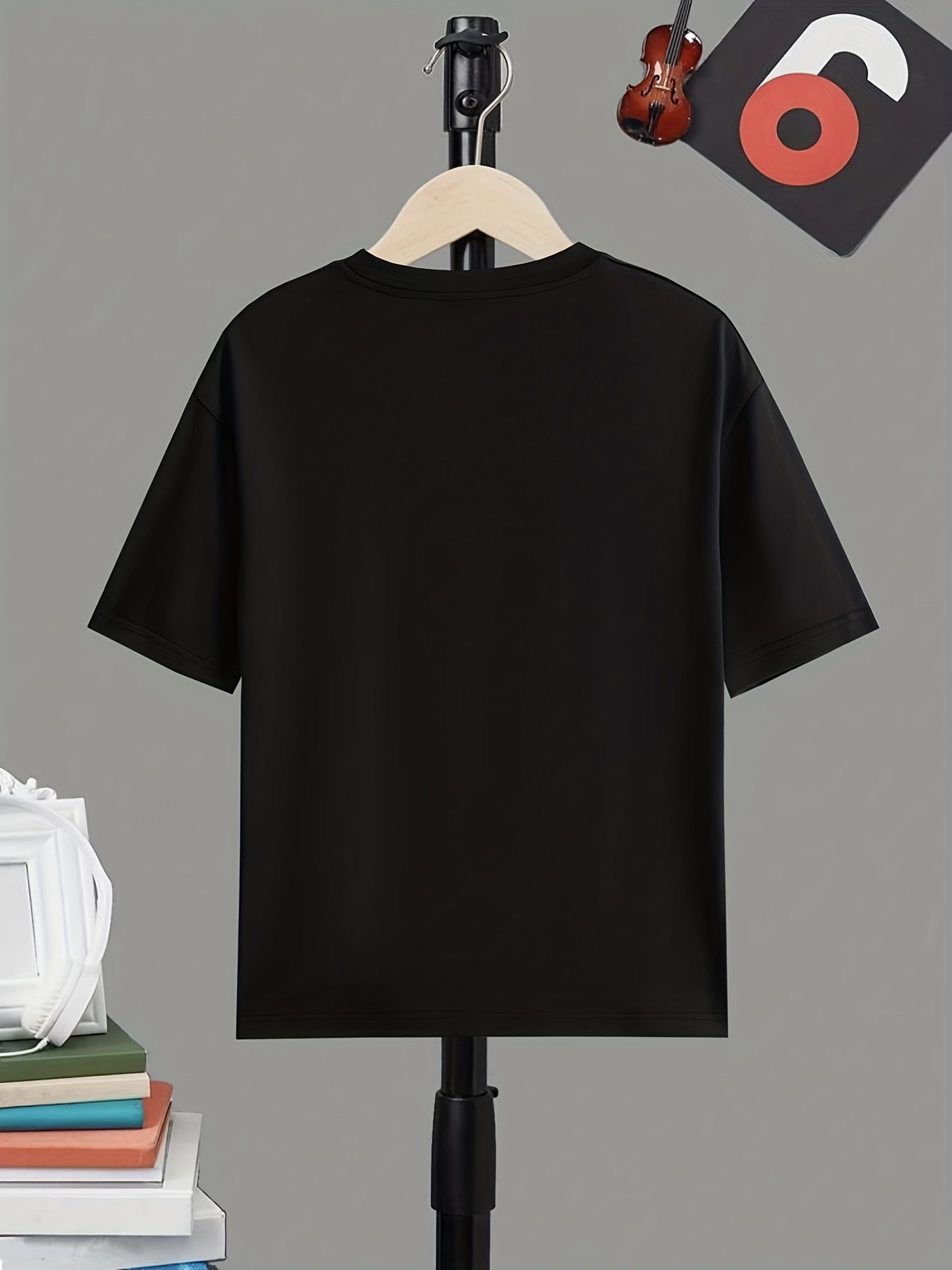  Male Summer Beach T Shirt Little Tree Print Short Sleeve O Neck  Breathable Classic Solid Leisure Active Basic T-Shirt A-Black : Clothing,  Shoes & Jewelry