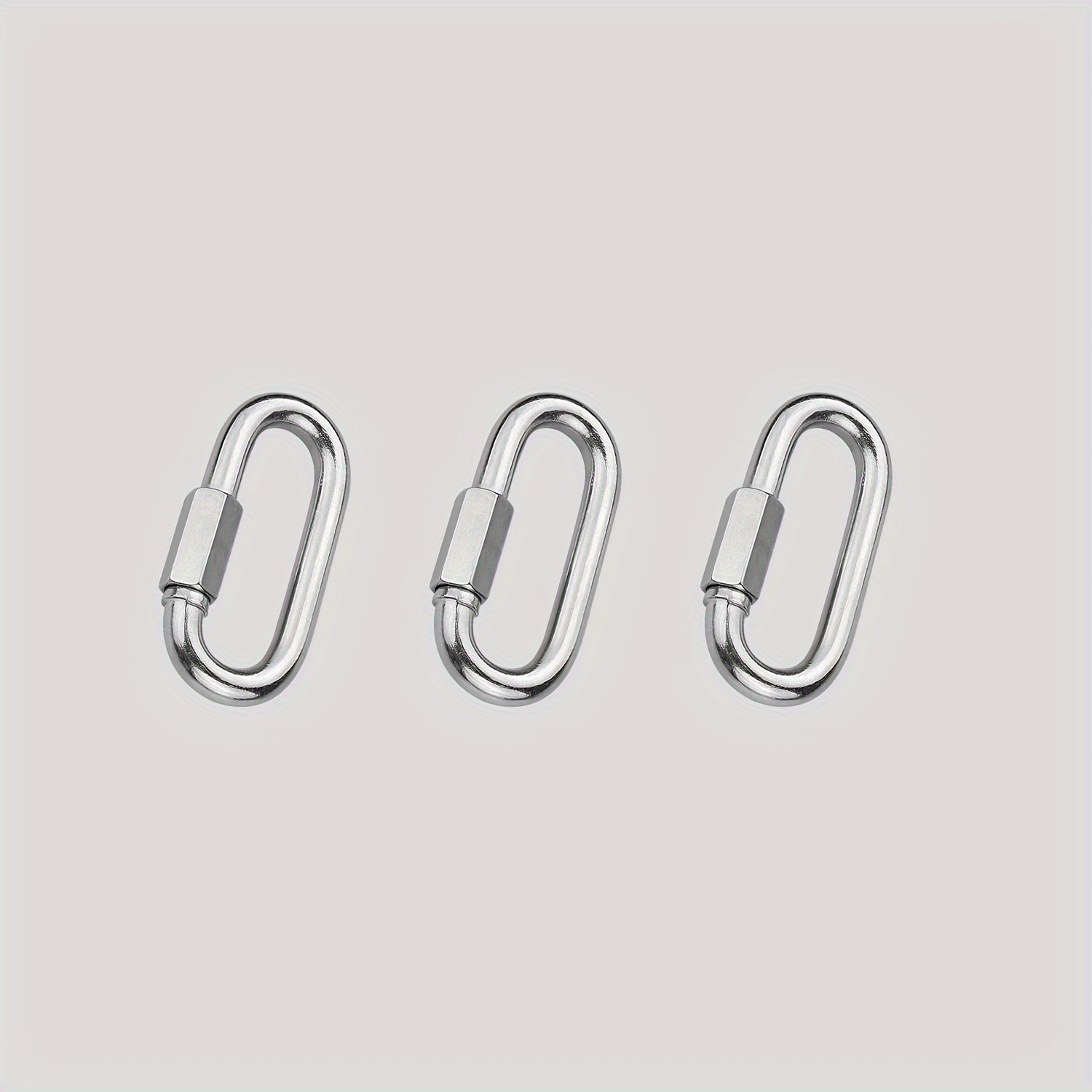 304 Stainless Steel Triangle Quick Link Ring Safety Snap - Temu