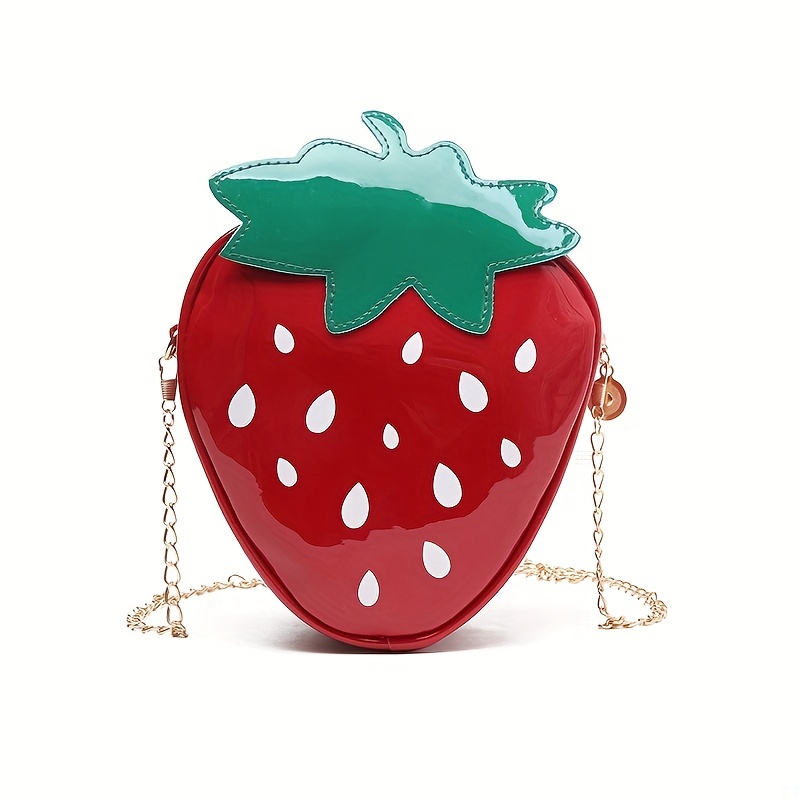 Louis Vuitton LV Fruits Strawberry Pendant Gold/Red in Gold Metal - US