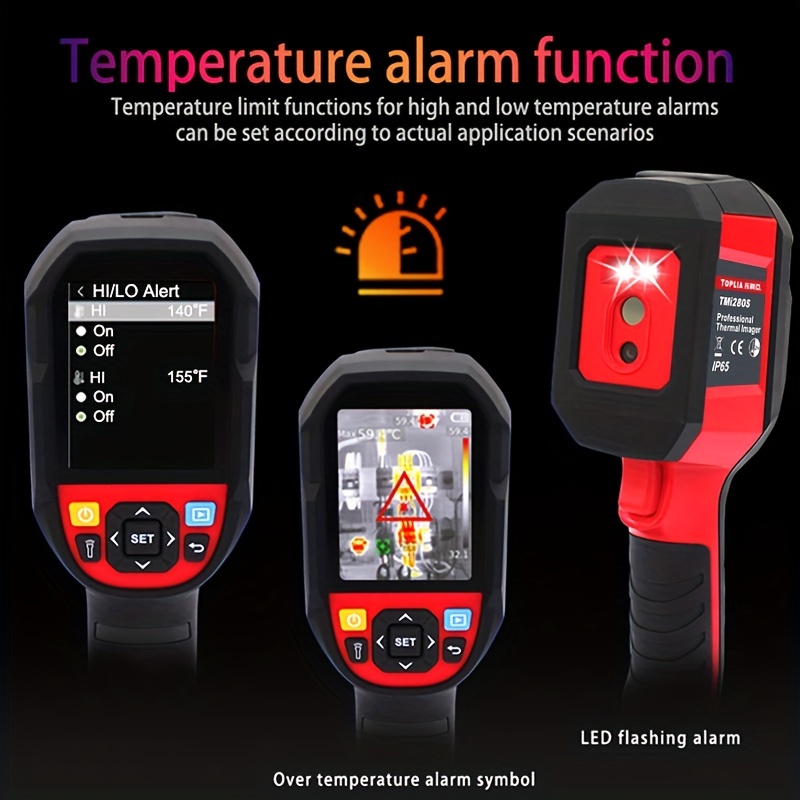 Water Leakage Detection of Infrared Thermal Imaging Camera HT-19 High  Precision and High Resolution Floor Heating Leak Detector