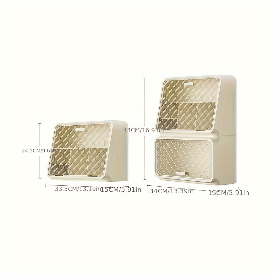 Cup Storage Box Storage Rack Water Cup Dustproof Partition - Temu