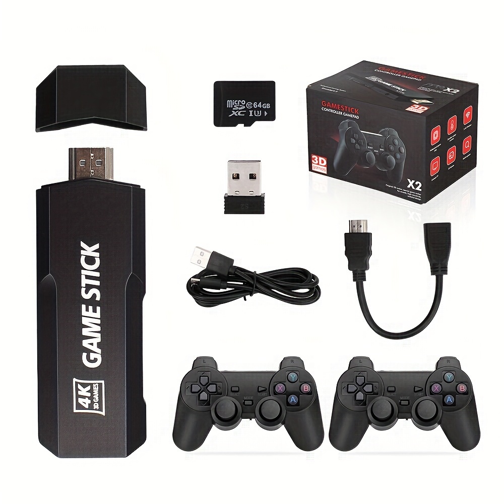 Game Stick Dual Wireless Joystick Game Stick Game Console Can Support  Playing Game. - Temu Czech Republic
