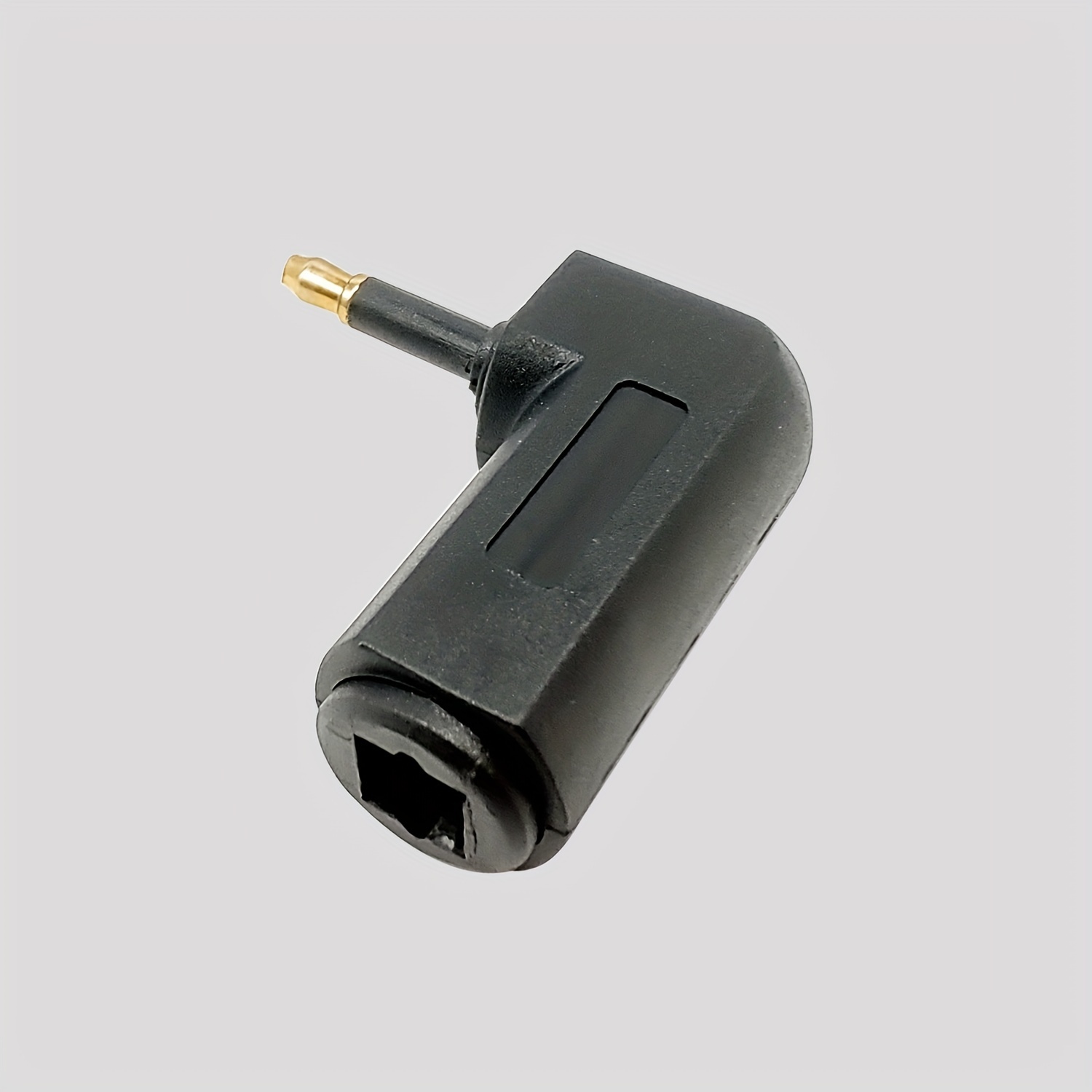  Toslink Connector Optical Audio Adapter Black Mini Toslink  Optical 3.5 mm Female Jack Plug to Digital Toslink Male Audio Adapter for  Excellent Audio Quality : Electronics