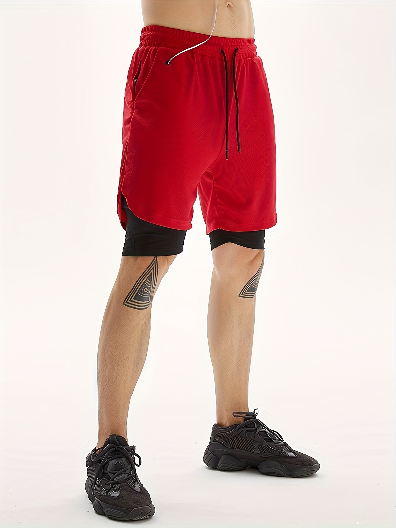 Nike double deals layer shorts