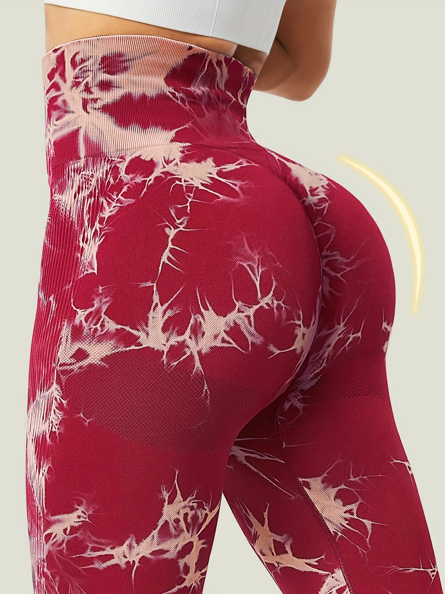 High Waist Tie Dye Compression Leggings For Women - Soft, Breathable, And  Butt-Lifting Activewear