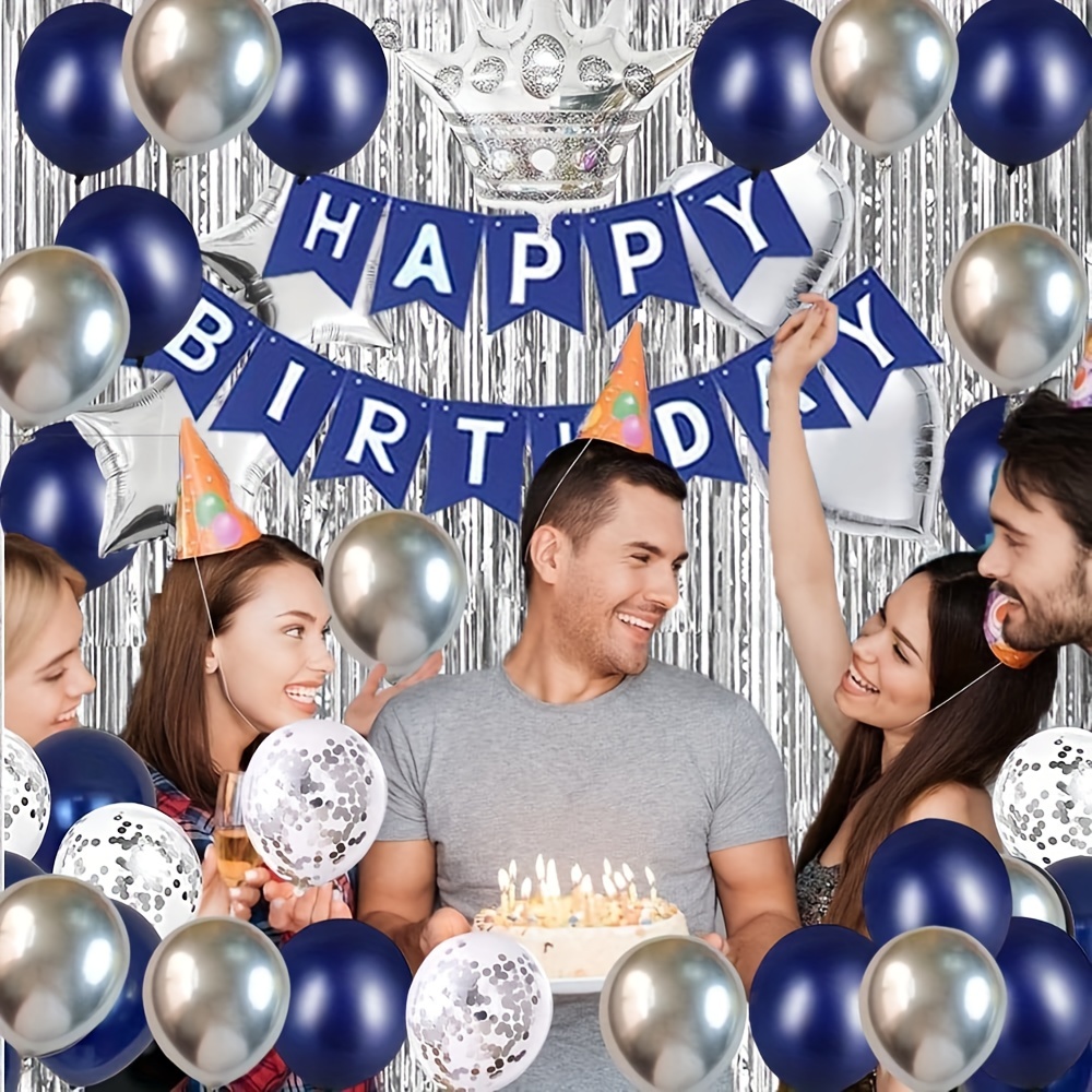  Globos Lilo and Stitch, globos de 16 pulgadas de feliz  cumpleaños, letras de papel de aluminio para suministros de fiesta de  puntada y decoraciones de cumpleaños : Juguetes y Juegos
