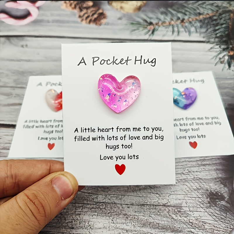POCKET HUG - HEART, SET OF THREE