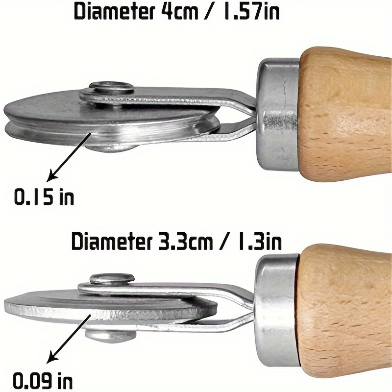 Sanmubo Outil De Roulement pour Tamis avec Roues en Nylon pour