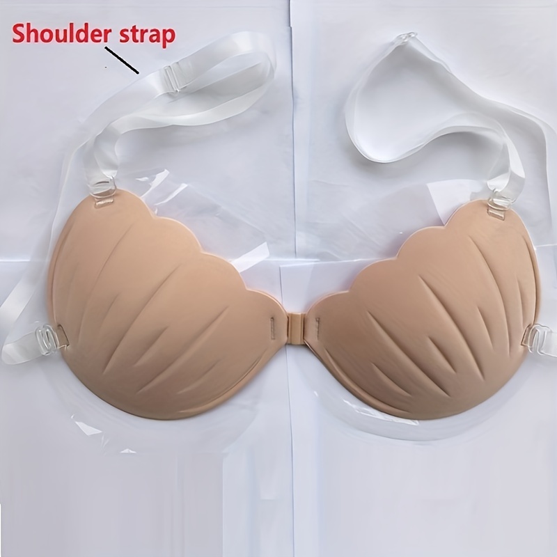 Seamless Push Up Buckle Front Nipple Covers, Strapless Invisible  Self-adhesive Breast Lift Pasties, Women's Lingerie & Underwear Accessories