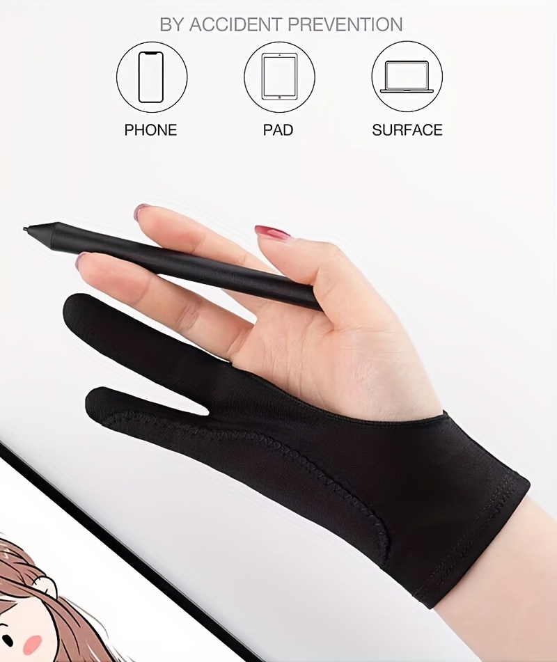 Artist Gloves For Drawing Tablet Free Size Artist's Drawing - Temu