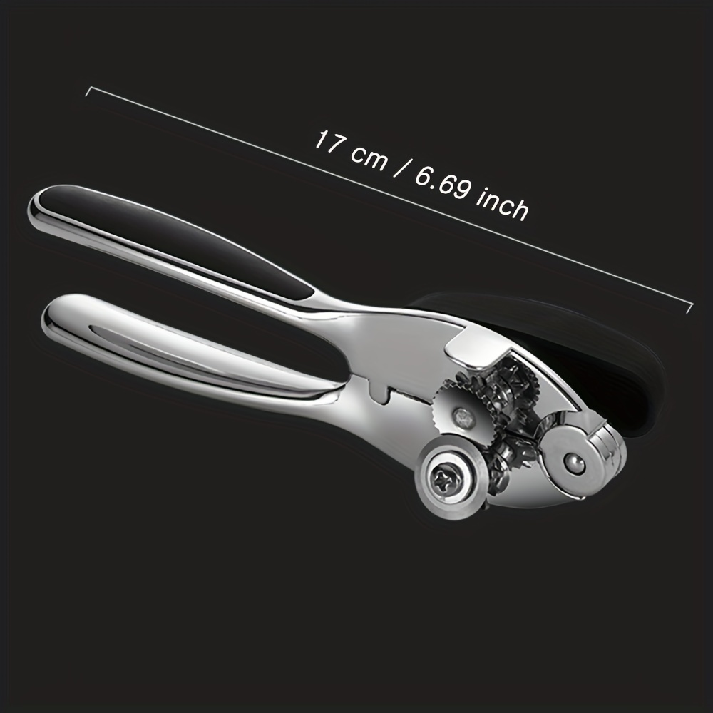 Ergonomic Stainless Steel Can Opener - Easy Side Cut Manual Can Opener For Effortless  Opening - Temu
