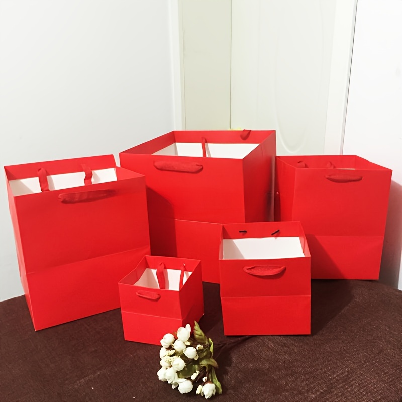 Purse to Go Boxy - Large Purse Organizer-Red