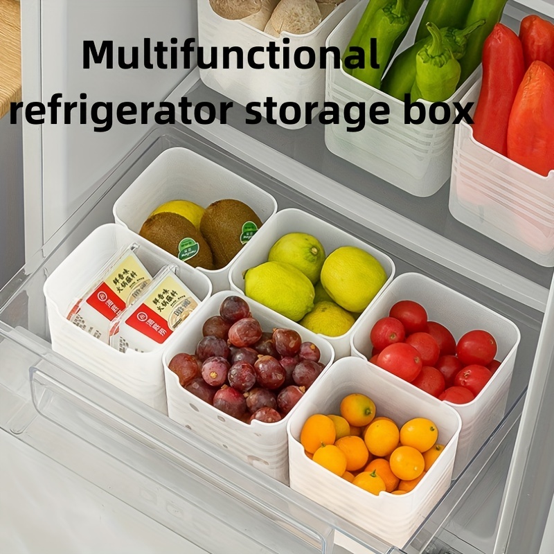 Refrigerator Storage Box Food Vegetable Fruit Storage Box - Temu