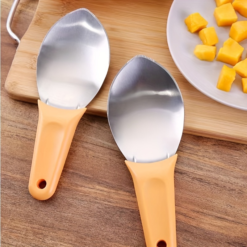 Grip Ez Mango Slicer Stainless Steel Peach Mango Splitter Slicer Fruit  Pitter Machine Fruit Cutter and Corer Mango Corer Tool Peeler Cut De-Corer  - China Mango Slicer and Mango Cutter price