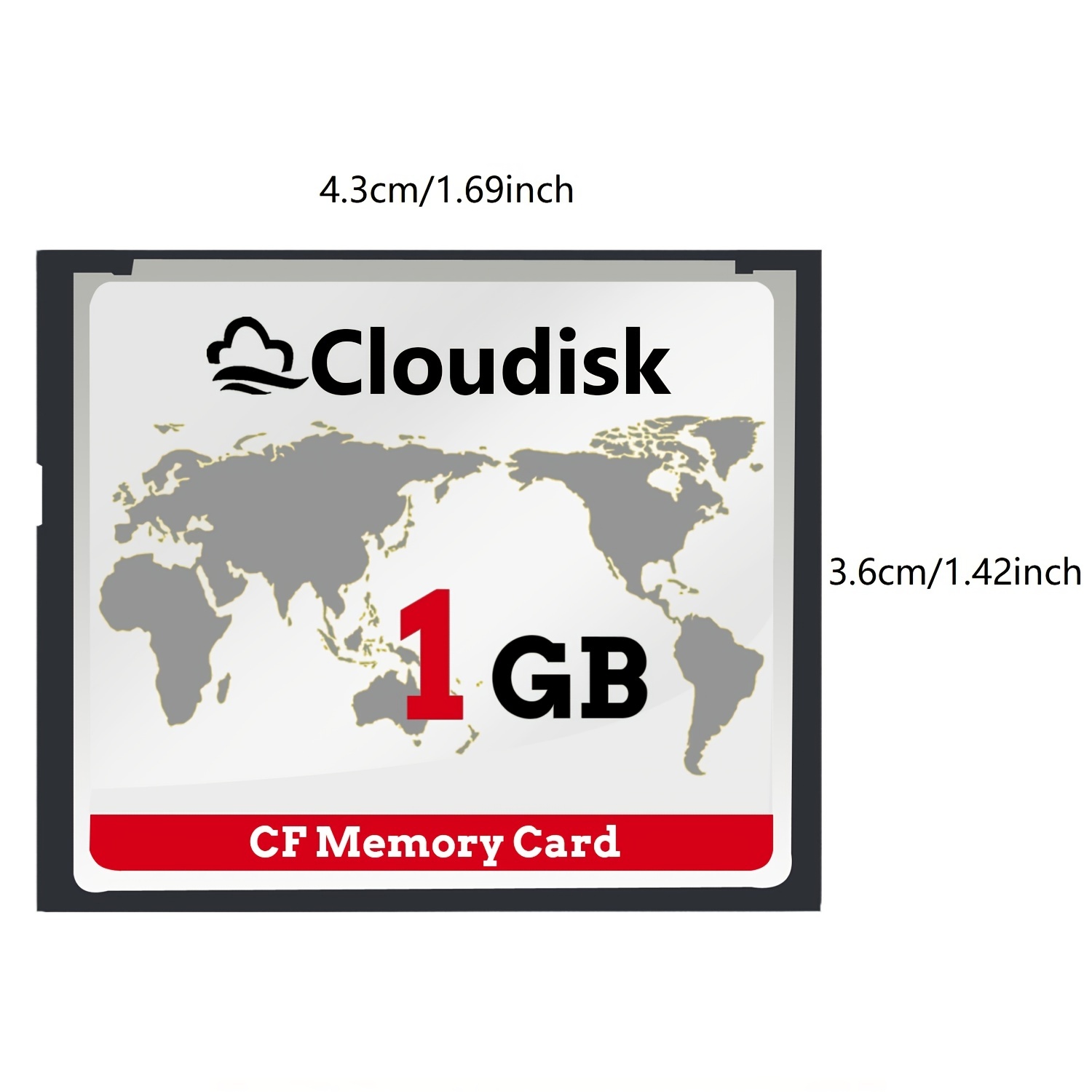 Cloudisk CF Carte Compact Flash Carte Mémoire Performance Pour Appareils  Photo - Temu Switzerland