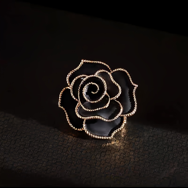 High Quality Camellia Metal Lapel Pin Brooch Rhinestone Brooch Pin for  Wedding Boutonniere - China Brooch Pin and Lapel Pin Brooch price