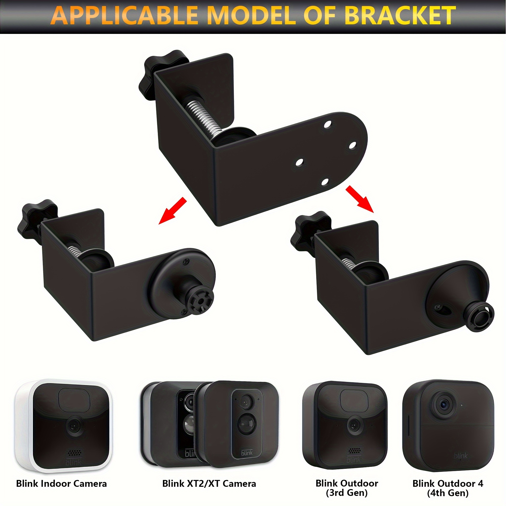 Stainless Steel Camera Bracket Suitable Blink Outdoor - Temu