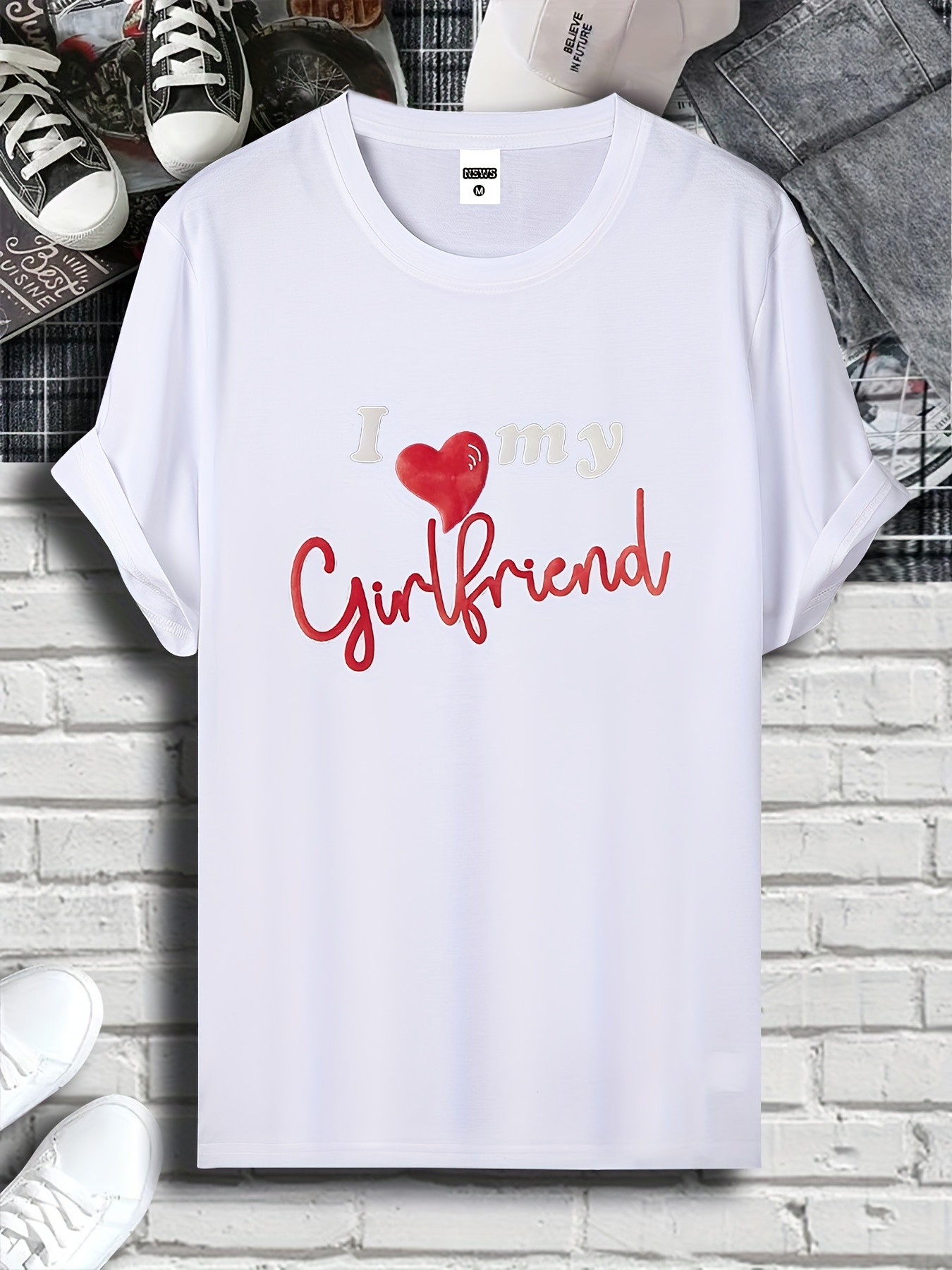 I Love My Girlfriend Shirt - Temu