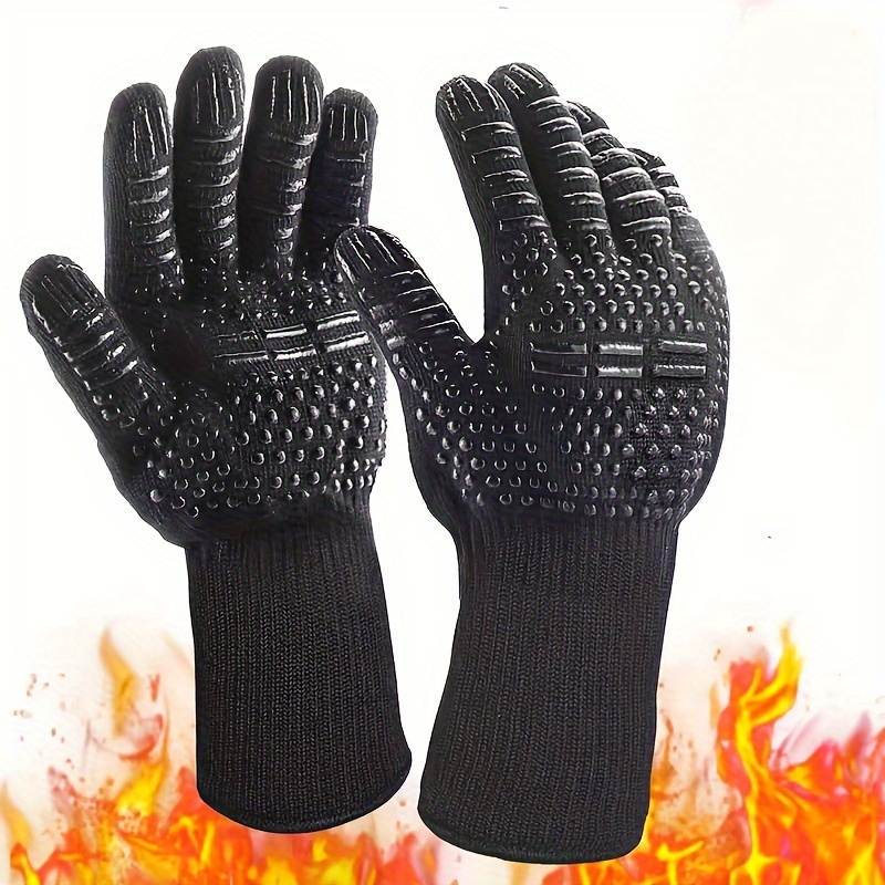 Gants de gril, résistants à la chaleur, gants de four, maniques, gants de  cuisson