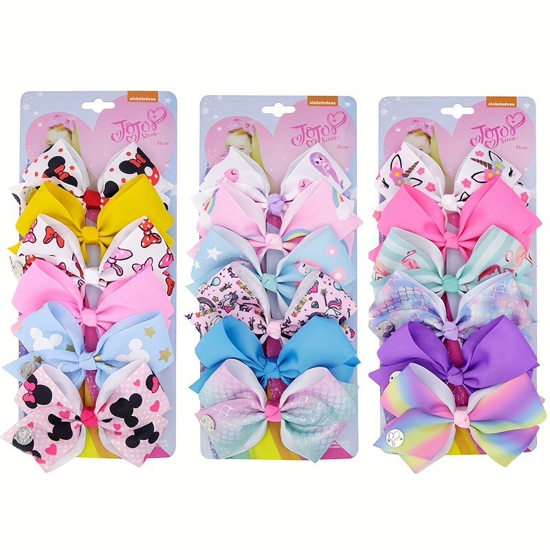 6pcs Sólido Color Bebé Niñas Arco Encaje Adorable Lindo Clips Pelo  Accesorios Cabello, Compre Ahora Ofertas Tiempo Limitado