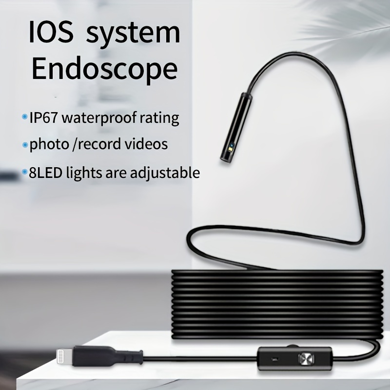 HD USB Type-c Endoscope Borescope Inspect Camera Waterproof