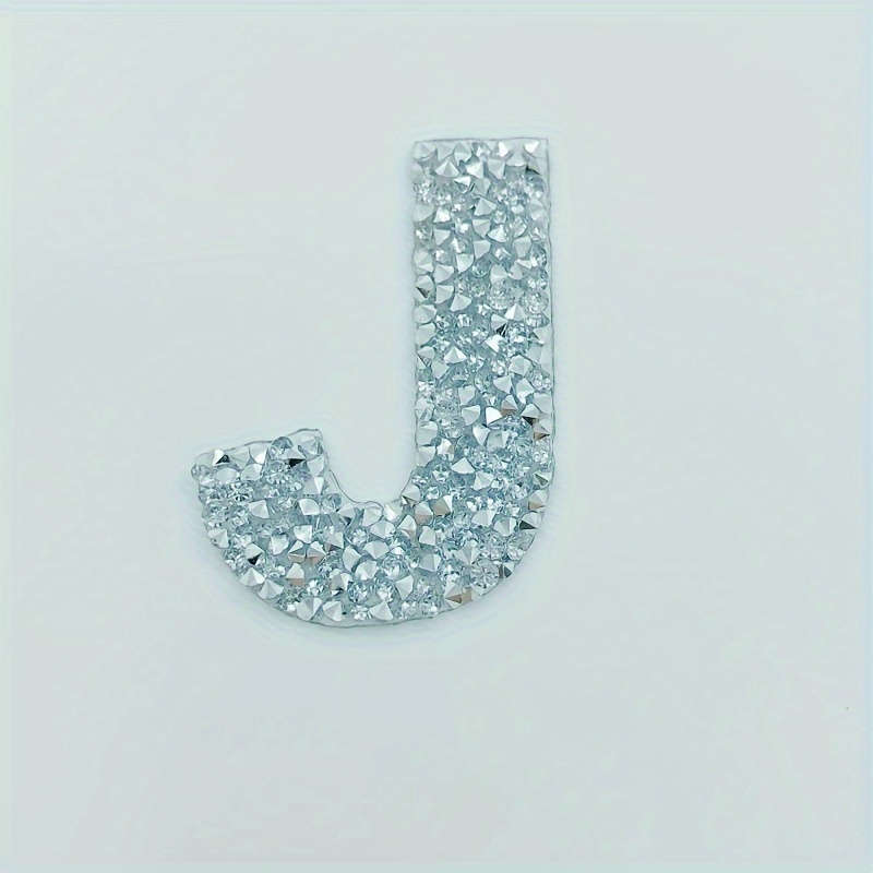 Soft Adhesive Rhinestone Letter Stickers Elegant Eye - Temu