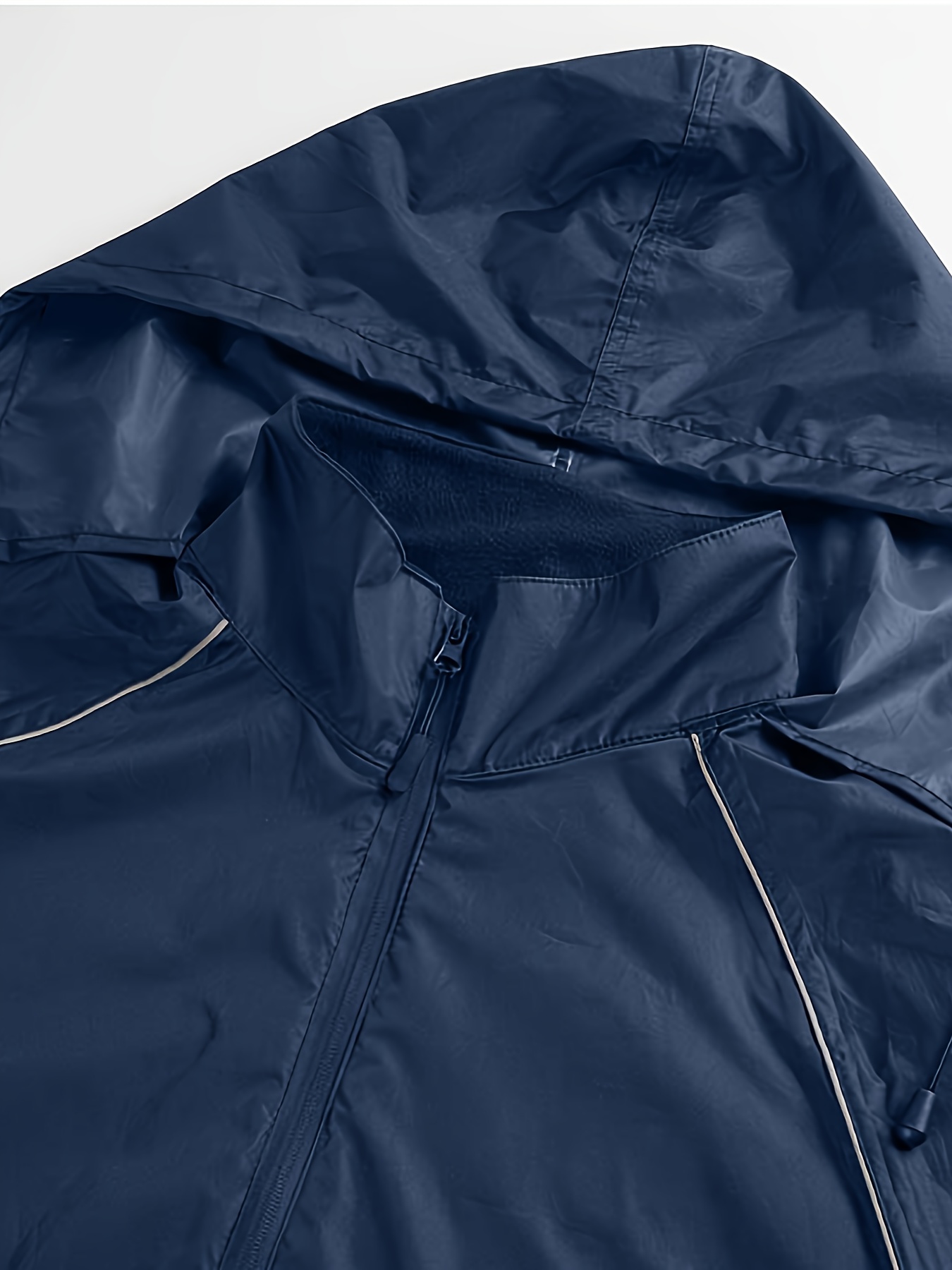 Conjunto de chaqueta y pantalones impermeables para mujer con capucha para  exteriores (color azul, talla: pequeño)