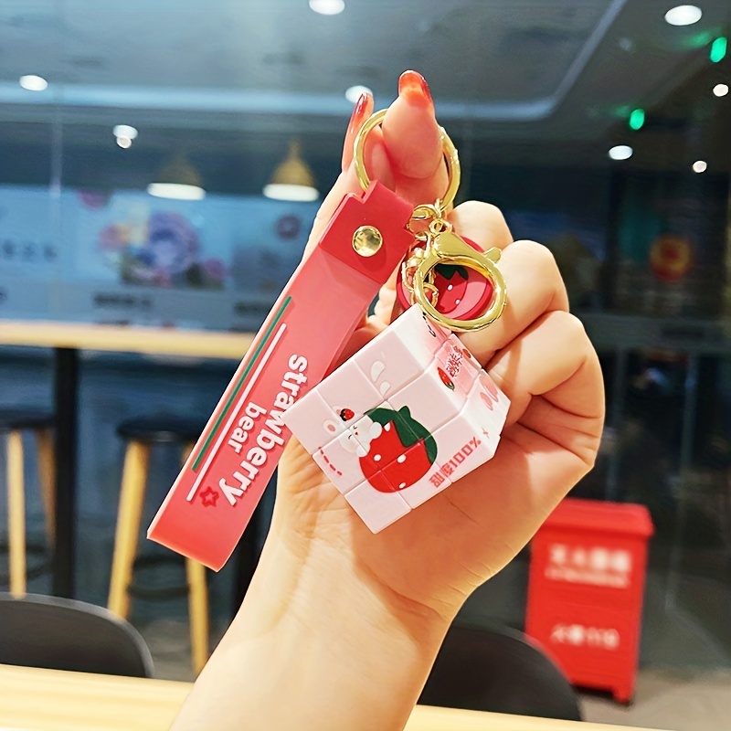 Strawberry Bag Charm