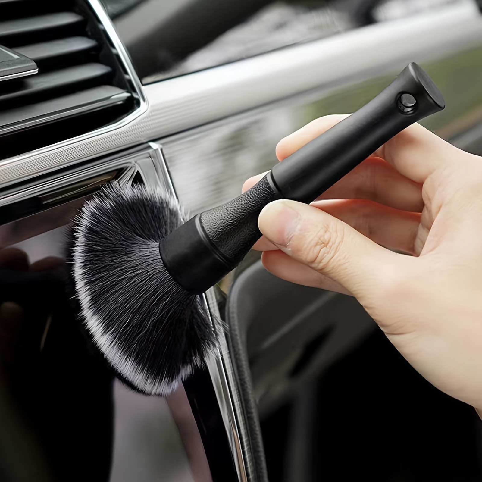 Ultra soft Car Detailing Brush Car Interior Cleaning Brush - Temu