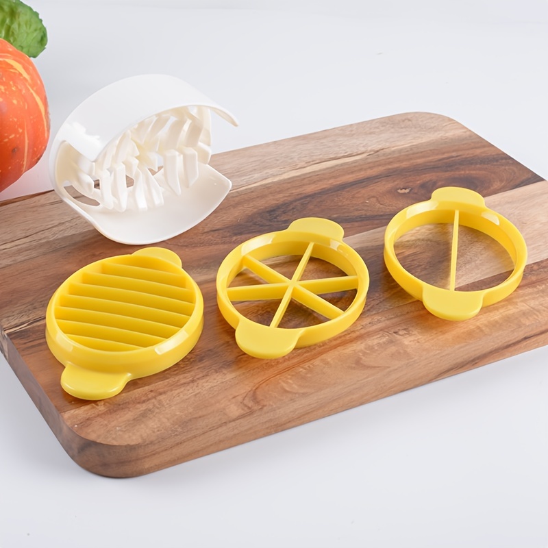 1 Plastic Egg Cutter Multifunctional Cutting Egg Slicers - Temu