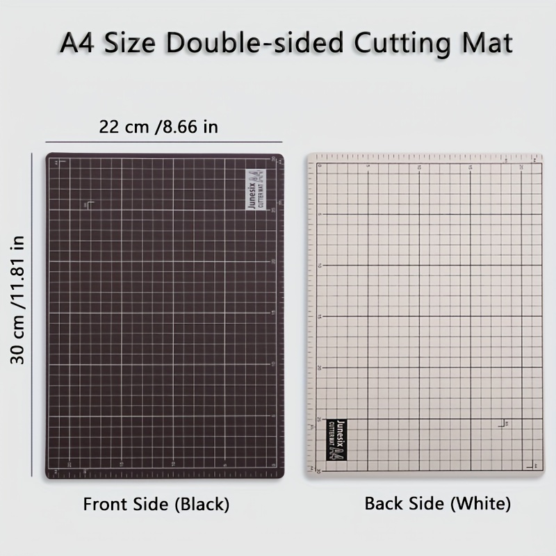 Self Healing Cutting Mat,Office School Stationary Cutting Sewing Cutting  Board Self Healing Surface Paper Cutting Mat with Anti Skid Design (A3  double
