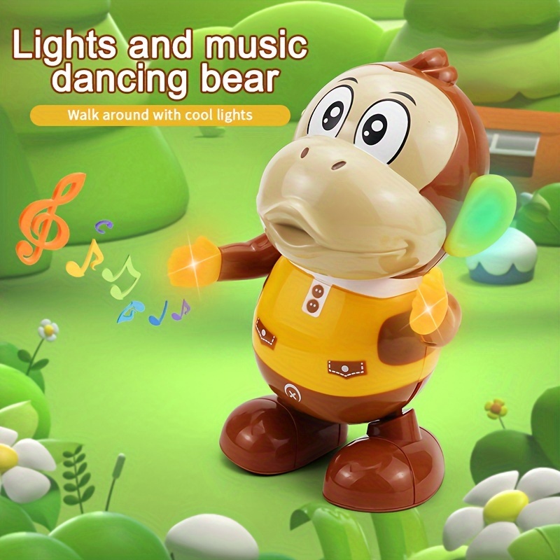 Funny Electric DJ Pig Musical Toy Swing Dancing Piggy Doll for Kids Gift