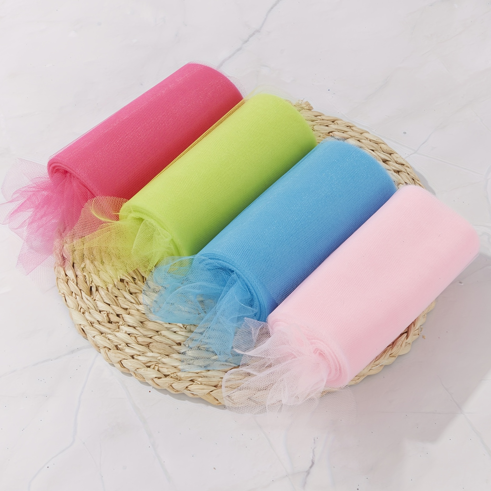 Tulle Roll *25yards Tulle Fabric Roll Tulle Ribbon For Diy - Temu