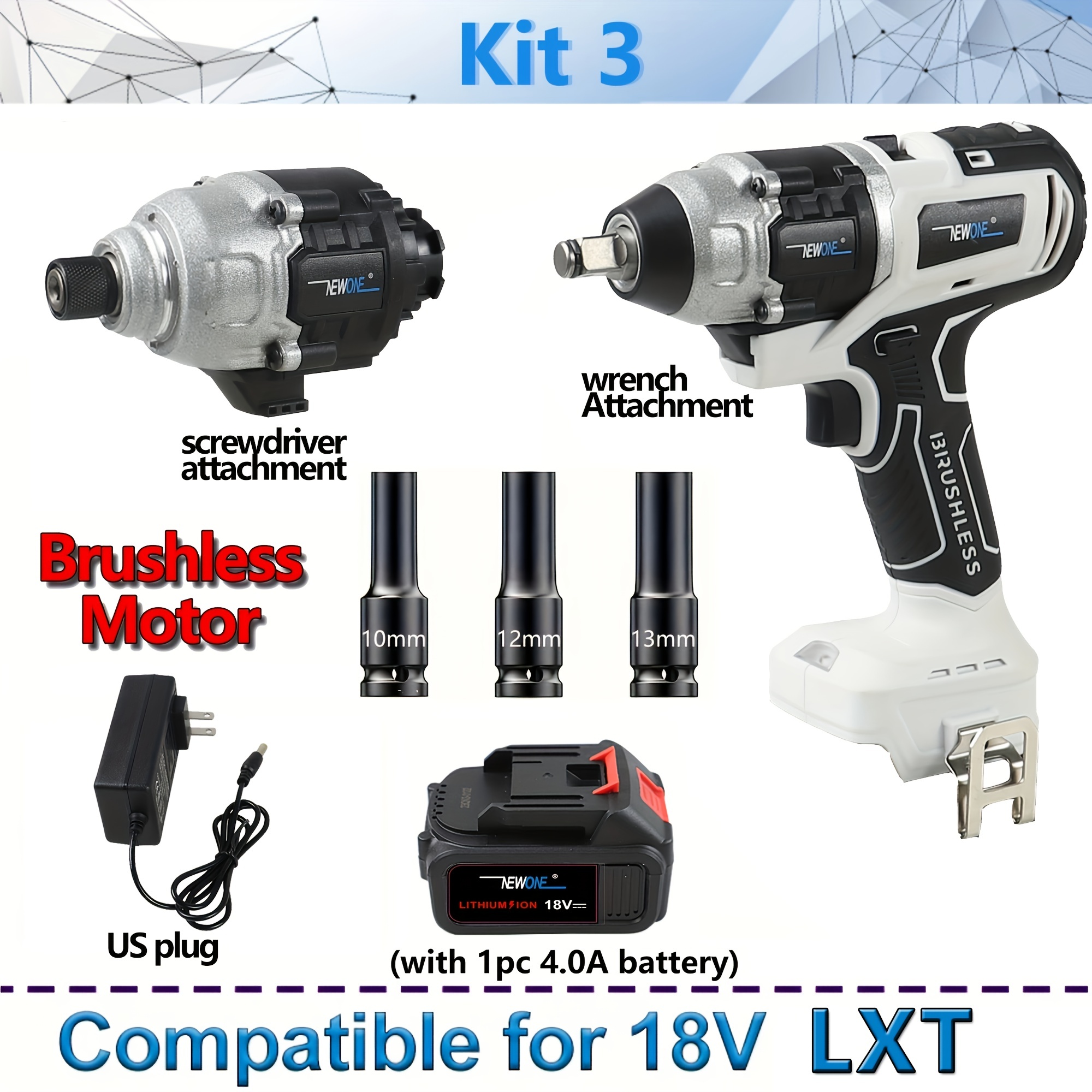 1/2 (13mm) 18V Cordless Impact Wrench (Tool Only)