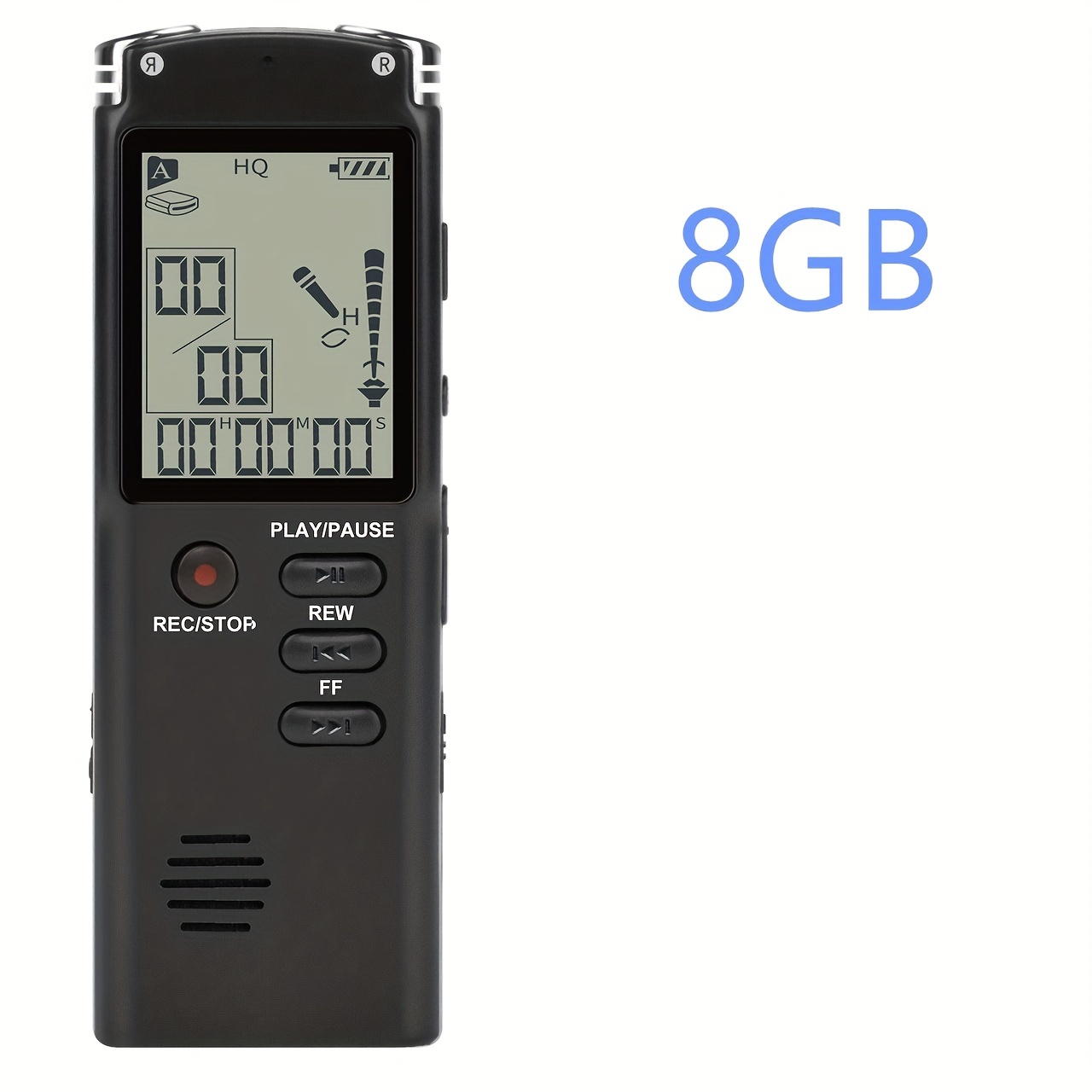 Grabadora de voz profesional, bolígrafo de grabación USB de 8 GB/16 GB/32  GB Grabador de audio digital impulsado por el rendimiento