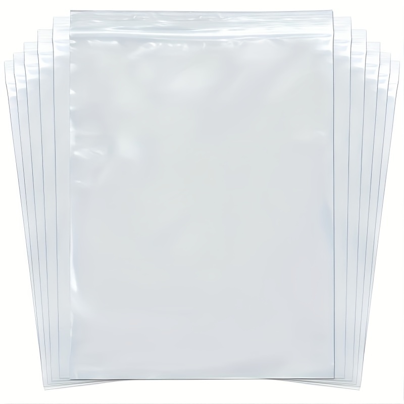 Emballage Services 100 Sachets 16 x 22 cm - Alimentaire - Transparent -  Fermeture ZIP - à prix pas cher
